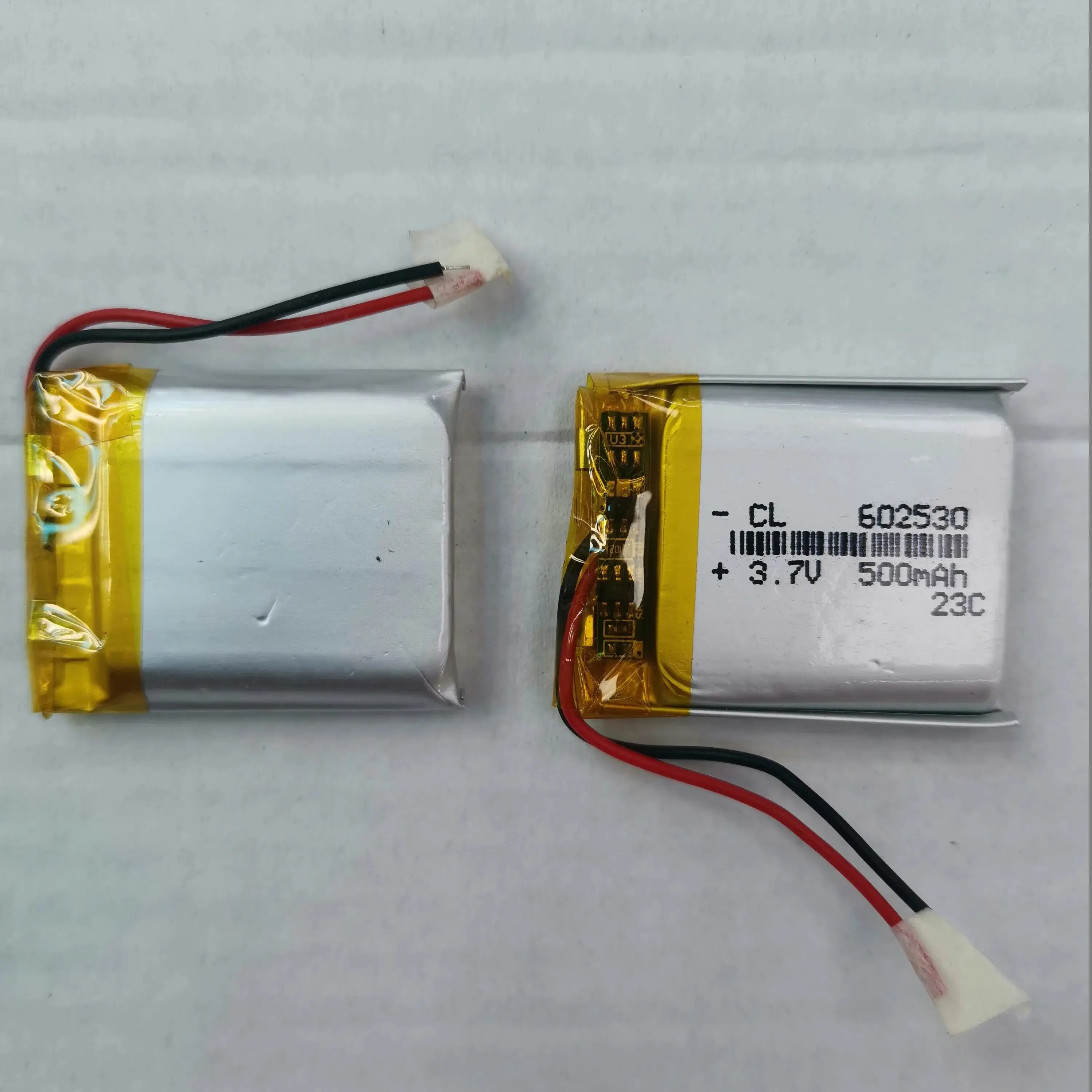 Литиевая батарея 3,7 в 2 провода 602530 500 мАч с защитной платой, используется для bluetooth MP4 1 шт./партия