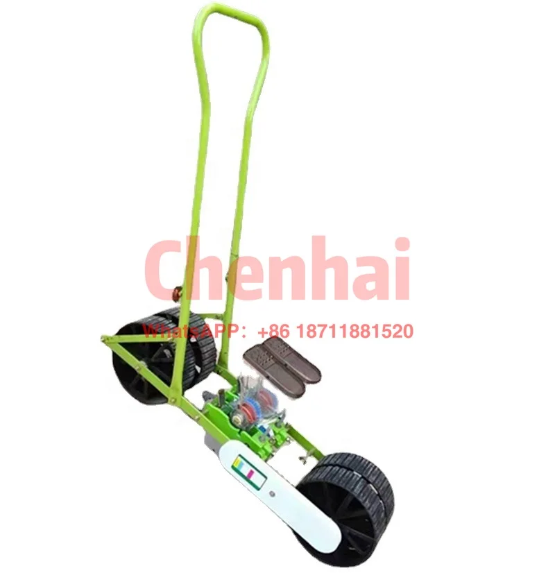 

2 Rows Vegetable Seeder Manual Seed Planter for Garden