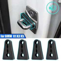 Car Door Lock Sound Deadener Damper Buffer For BMW X1 X3 X5 X6 E84 E83 F25 E70 E71 Rattling Screaks Quiet Noise Deaf Insulation