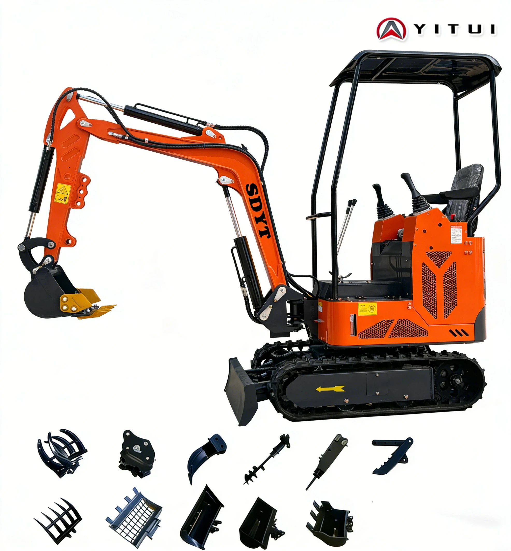 

2026 Customized 1.8 Ton Mini Excavator With Kubota Engine Epa Euro 5 Hydraulic Digger For Farm & Garden Fast Delivery