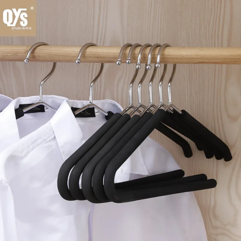 Adult Anti Slip Z-shaped Hanging Glue Cotton Multifunctional Household Seamless Pants Rack，10pcs