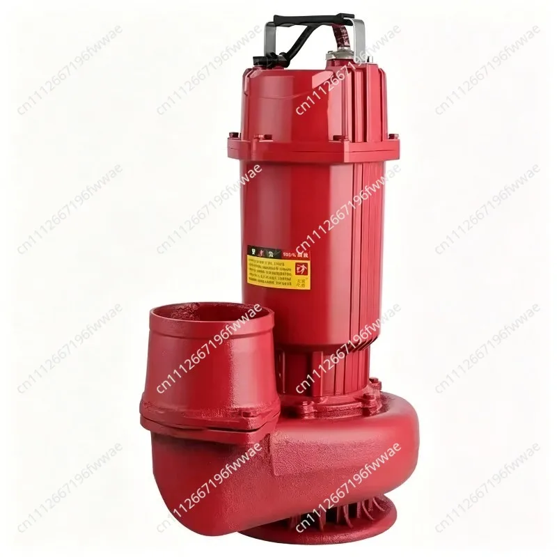 For 220V submersible pump 3 inch 4 inch clean water and sewage dual-purpose water retention pressure pump