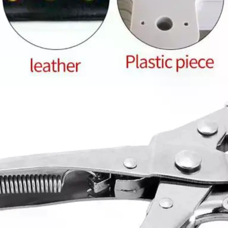 5mm Metal Eyelets Punching Grommet Eyelet Pliers Kit Leverage Pliers Installation Tools For Leather Belts Crafts Shoes Bags