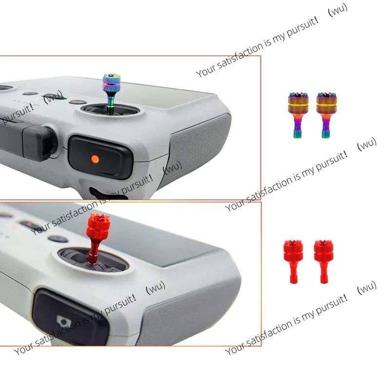 2pcs Joystick Thumb Stick for DJI RC / RC 2 Remote Control with Screen for DJI Mini 4pro / Air 3 / Mini 3 3pro /mavic 3pro Drone
