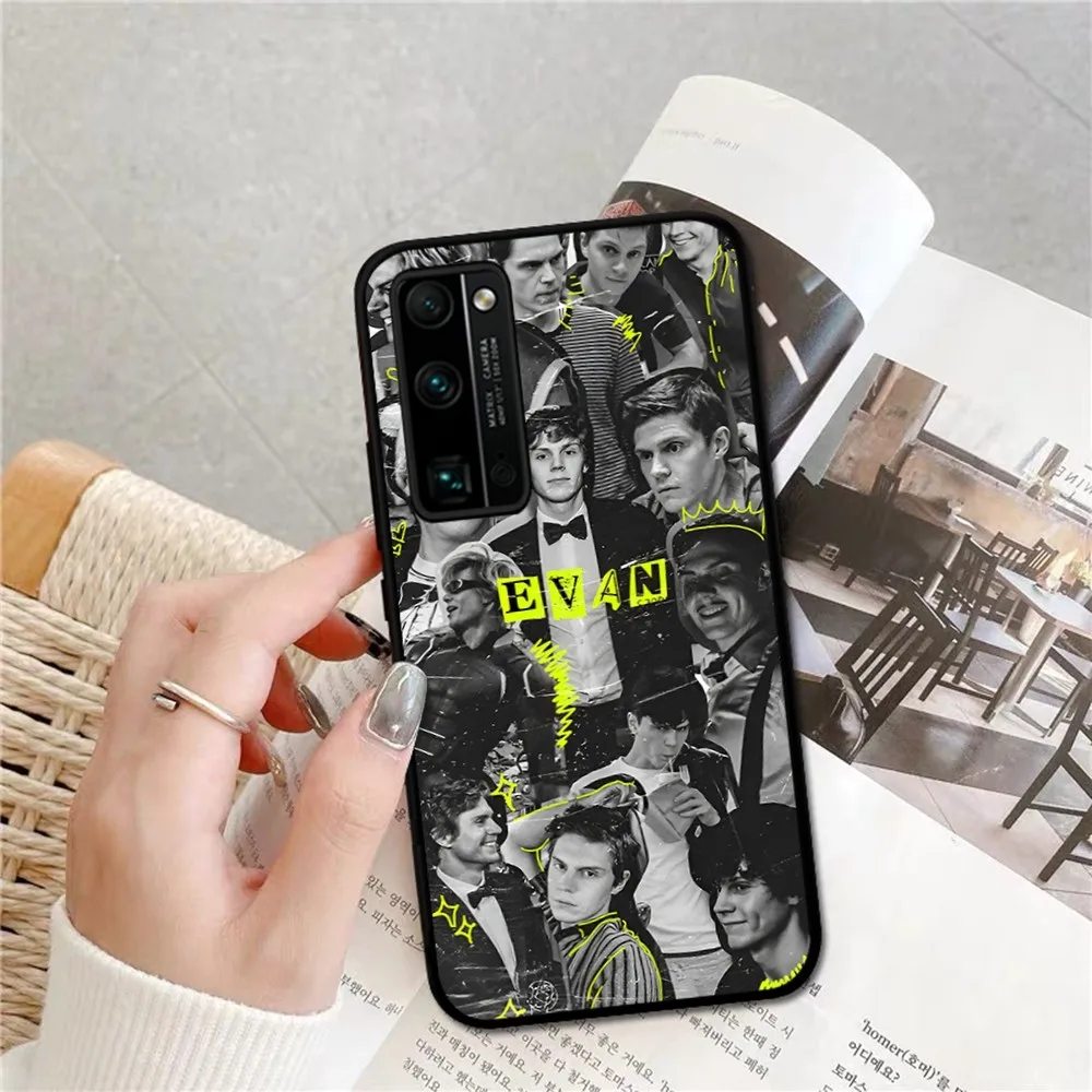 E-Evan P-Peters Phone Case For Huawei Honor 10 lite 9 20 7A 9X 30 50 60 70 pro plus Soft Silicone Cover