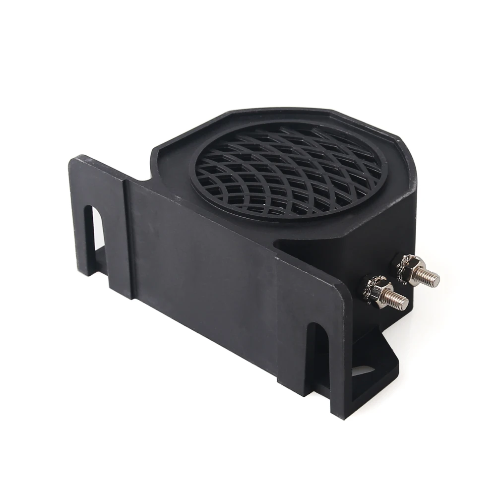107dB Backup Alarm Truck Reversing Buzzer Sound Alarm 12V-48V Truck Reversing Alarm Engineering Forklift Waterproof Warning Horn