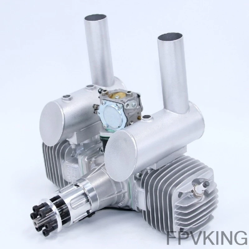 RCGF STINGER 125CC TWIN 2 cycle piston valve type petrol engine Support 2710 2708 2711 2808 for FPV RC UAV Airplane Fixed-Wing