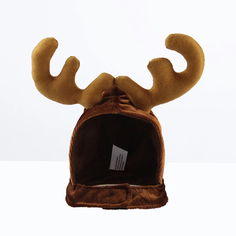 

Elk Antlers Hat For Small Pets Party Costume Dog Xmas Hat Pet Christmas Party Hats Pet Christmas Accessory