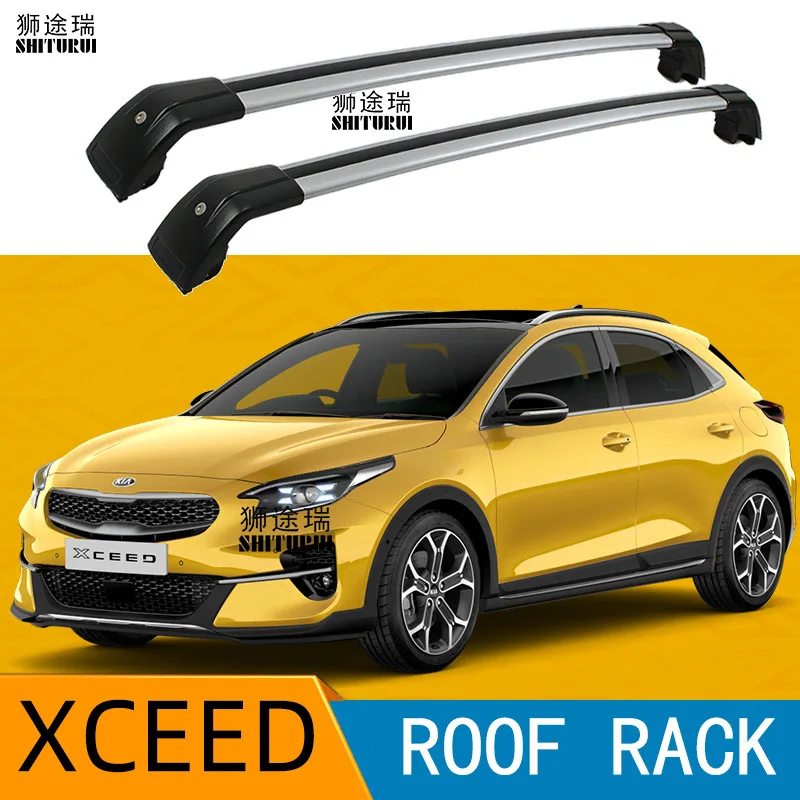 Suitable for XCEED Roof Bar Luggage Rack Aluminum Alloy Roof Trunk with Lock Luggage Frame Bicycle Rack