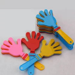 20 Pcs Hands Claps Bright Colors Small Hand Props Noise Maker Plastic Creator Clapping Devices Celebration Tools