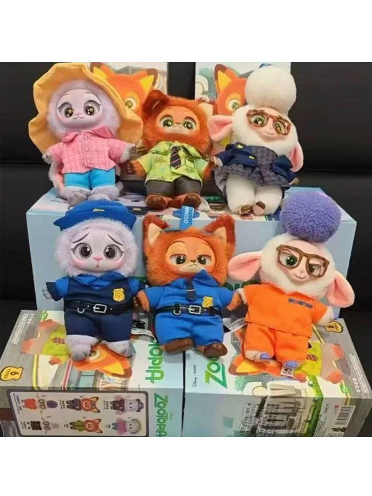 NIEUW 2026 Disney Zootopia Series Blind Box, Judy Nick Vinyl Pluche Cartoon, Karakterhanger Trendy Speelgoeddoos Kerstcadeau. 。 。 - afbeelding 2