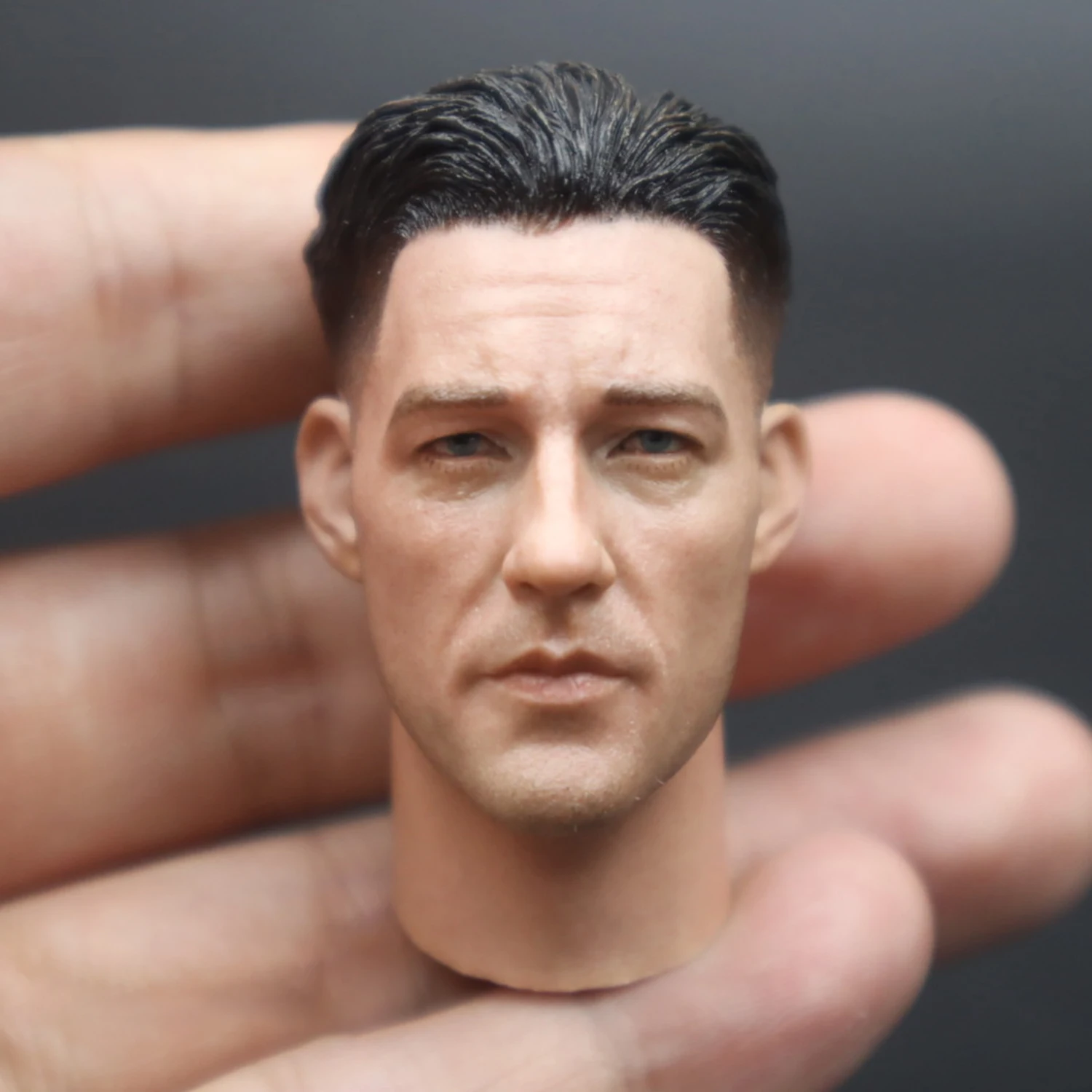 

1/6 Scale WWII US Cavalry Sniper Lepine Head Carving Fit 12'' Figure Body