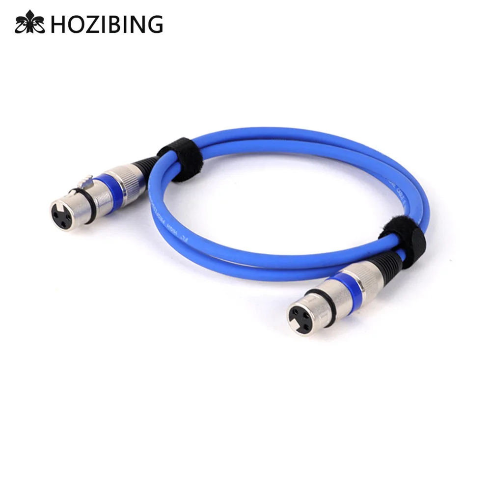 

Colorful Professional Audio Extension Cord 3Pin XLR Female to Female MIC Balanced Cable for DJ Stage Mixer Amplifier