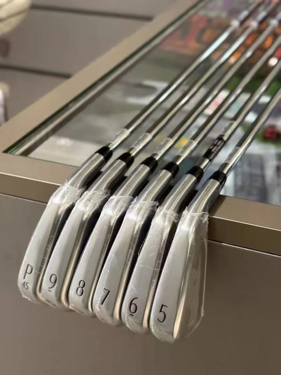 Men's 100 Forged Golf Iron Set - Steel Shaft High Forgiveness & Precision