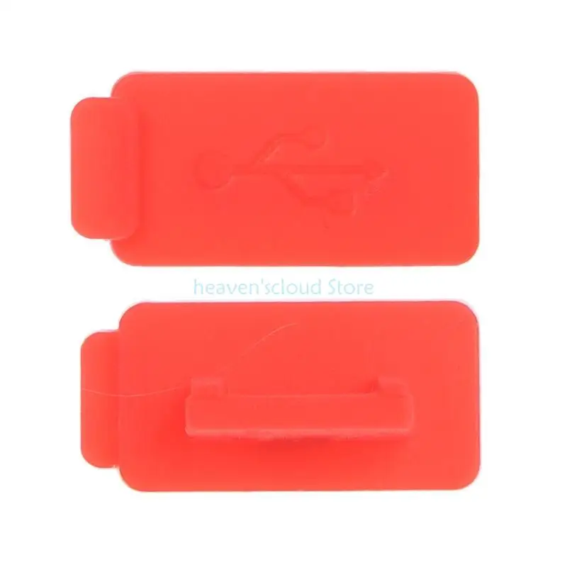 Y88B 5 조각 표준 USB 먼지 플러그 표준 USB 포트를위한 장치 만 보호 장치를 보호합니다.