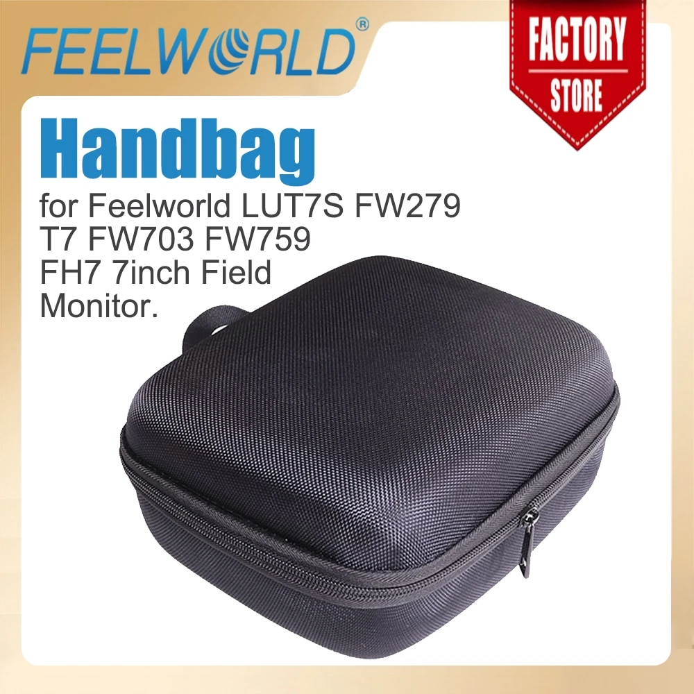 Feelworld Monitor borsa fotografica custodia da trasporto (9.06x7.48x4.33 \