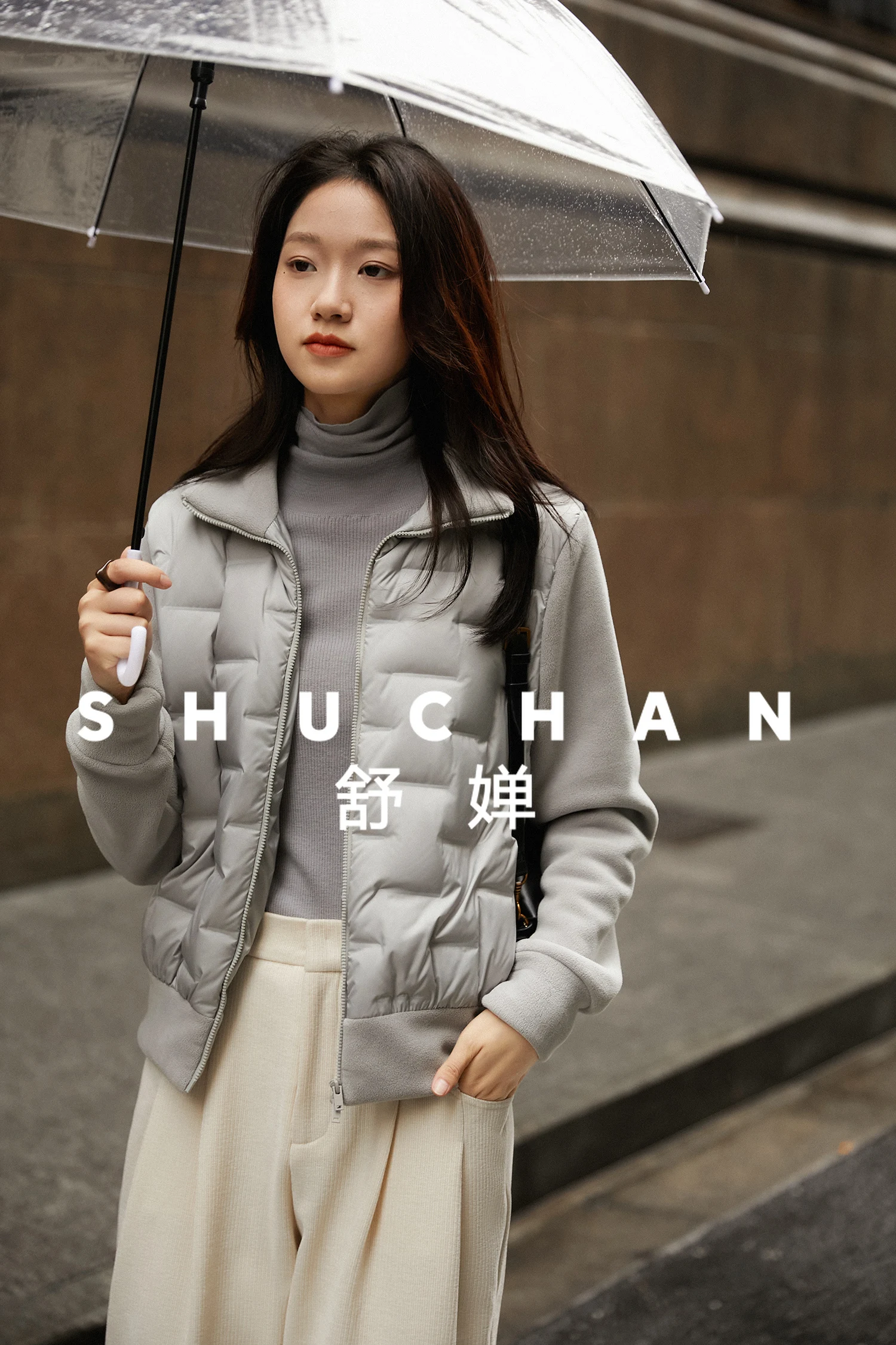 الوقوف طوق الصوف 90 بطة أسفل ضوء أسفل سترة المرأة شتاء دافئ Casacos De Inverno Feminino 2025 #3