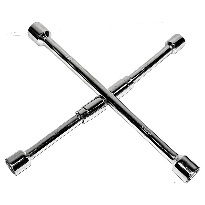 ABPP-clé à pneu de voiture clé pliable croisée clé à douille outil universel de changement de pneu