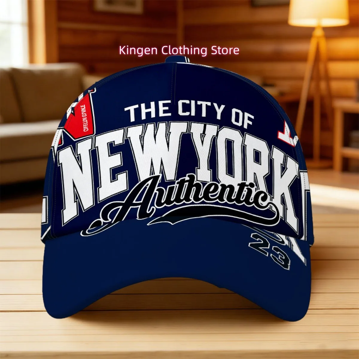 1pc Featuring an Authentic New York City Design, This Classic Baseball Cap Is Trendy Headwear That Can Be Hand Washed. Its All-O