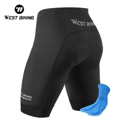 WEST BIKING Cycling Shorts Men Summer 3D Cushion Sponge Bicycle Short Pant Breathable Shockproof Sports Shorts Cycling Tights