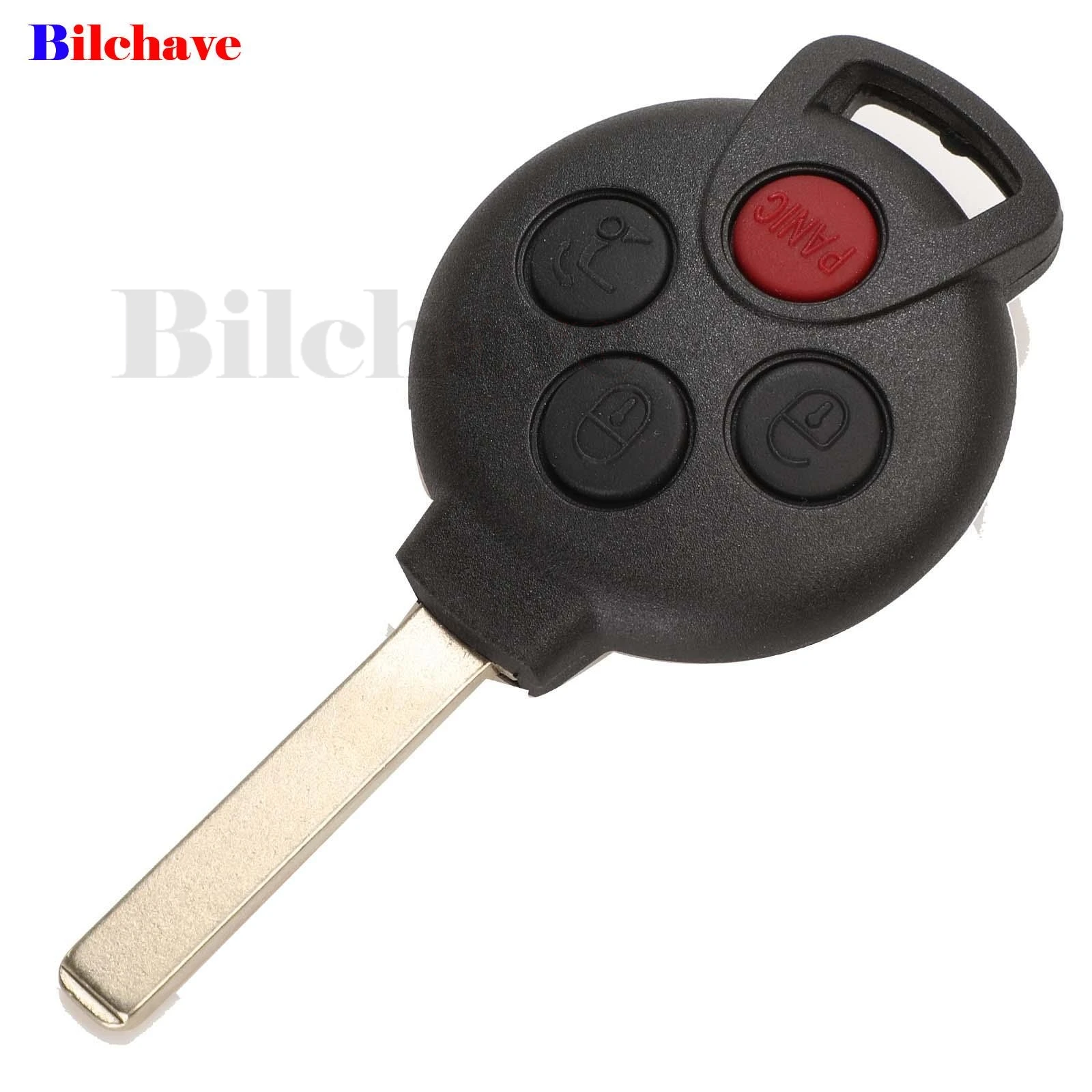 jingyuqin For MERCEDES BENZ MB Smart 451 2007-2013 Remote Car Key 433Mhz ID46 PCF7941 Chip Fob 3/4 Buttons