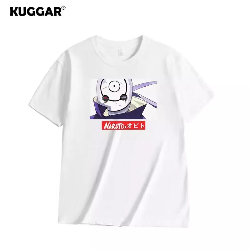 Japanese Anime 2026 Pure Cotton Fashionable Children's T-shirt Cartoon Naruto Print Parent-child Casual Short Sleeved Shirt