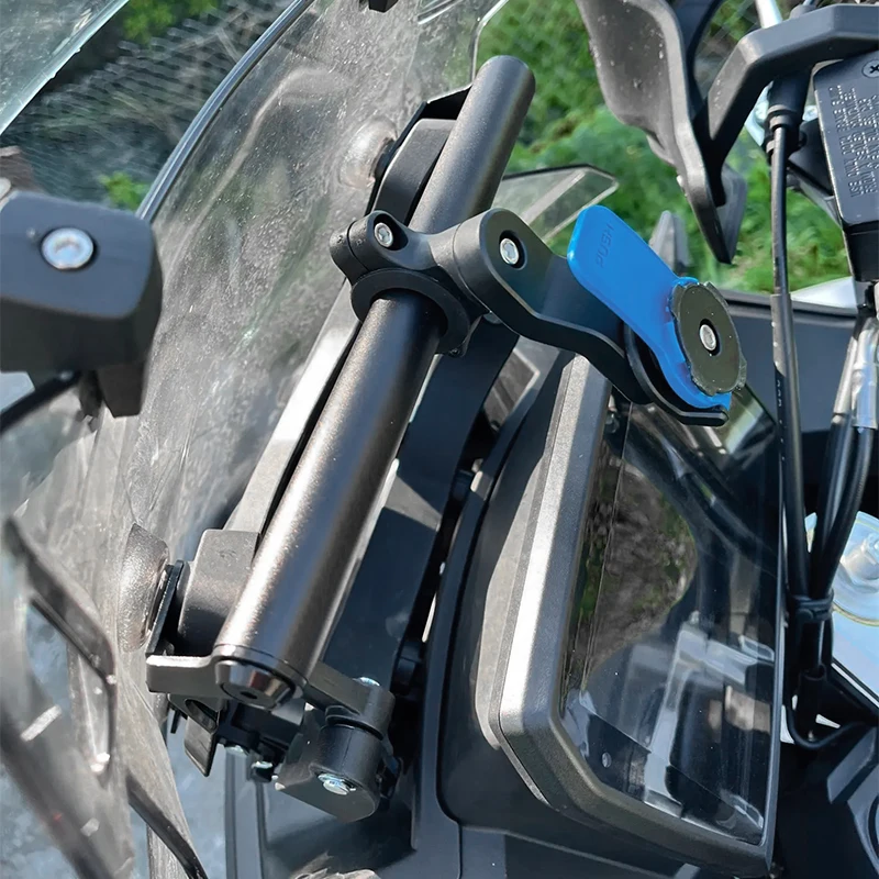 Motorcycle Phone Mount for VOGE Valico DS525X 525DSX DSX525 12mm/22mm CNC Aluminum Adjustable GPS Navigation Bracket Anti-Slip