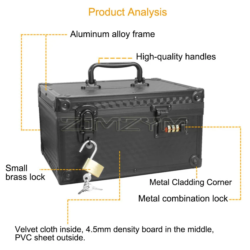 New money bank adult password box multifunctional Aluminum Password Money Box children's savings jar Reusable Savings Box Safe