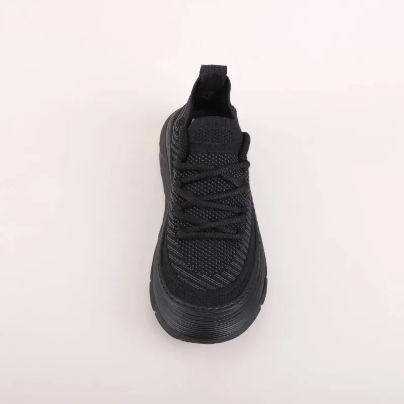 Sommer Atmungsaktive Mesh Casual Socken und Schuhe für Männer Neue Koreanische Ausgabe Dicke Sohle Erhöhte Mans Schuhe Lazy Man Kicks Schuhe