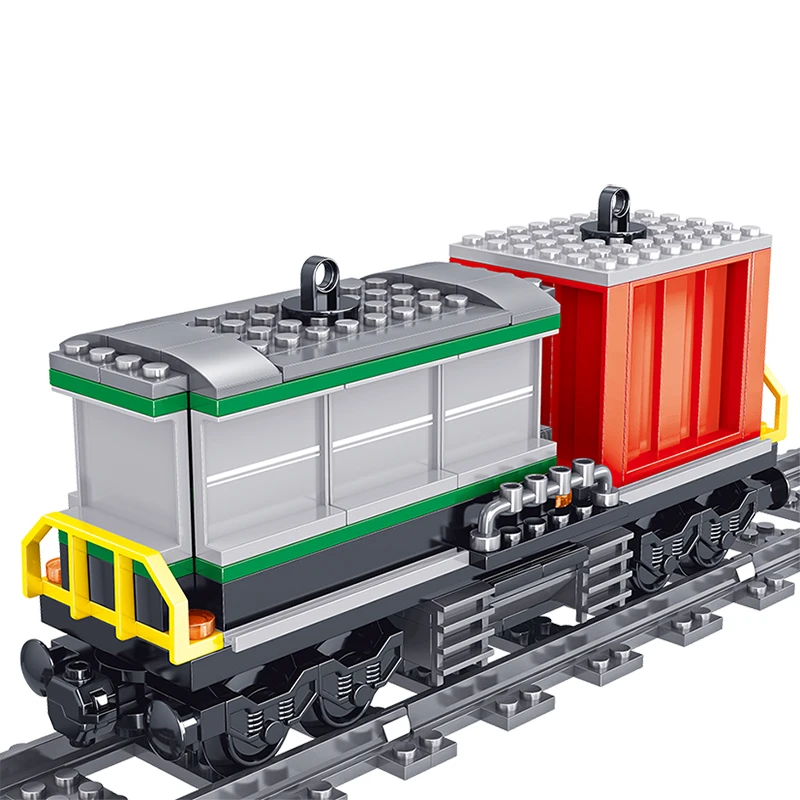 City High-speed Rail RC/Non-RC Building Blocks Fuxing Hexie Electric Locomotive Train Technical Bricks Toys For Kids Boys Gifts