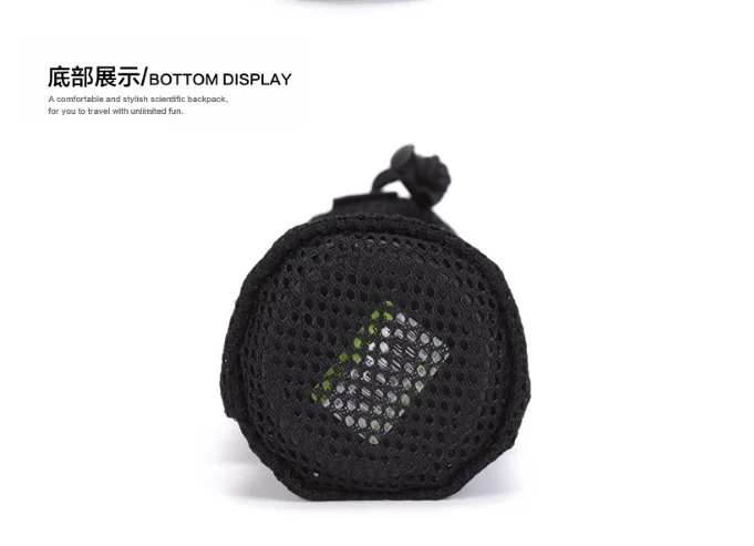 Tactical Outdoor Foldable Water Bottle Holder, Portable Invisible Mesh Water Cup Pouch image 5