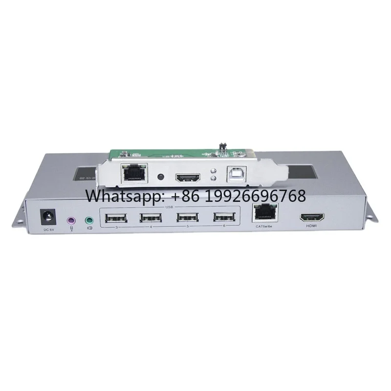 Internet Cafe 1080P 100m RX TX Over RJ45 Cat5e Cat6 with IR Network hdmi Usb Kvm Extender