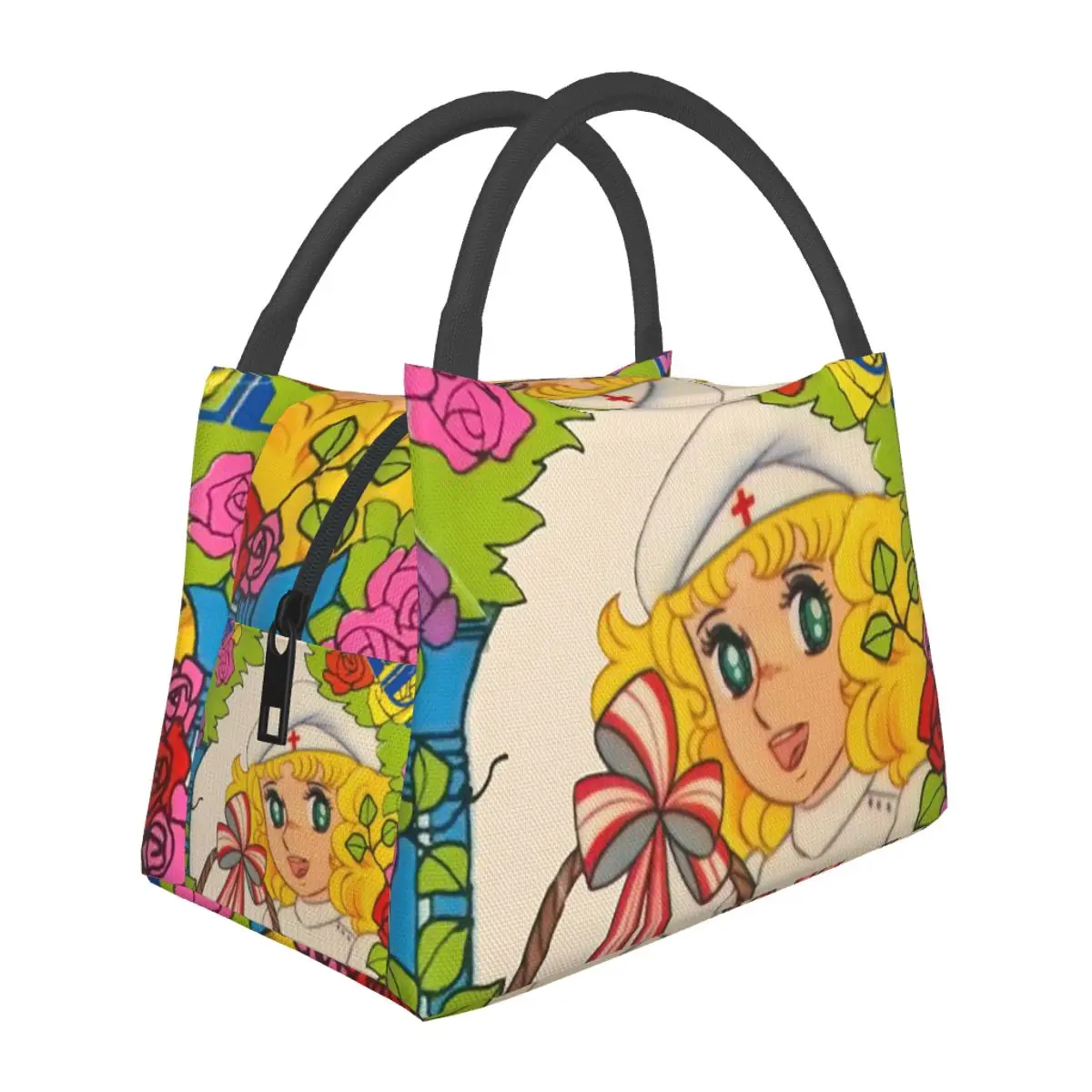 

Термосумка для обедов Happy Candy Candy Japan Anime: для школы, пикников, хранения еды, термоконтейнер-холодильник