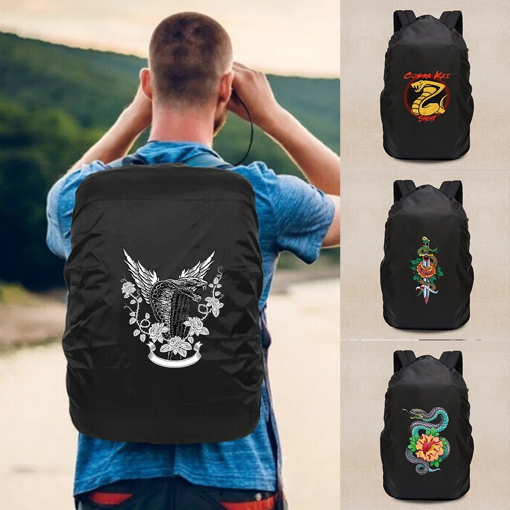 Practical Nylon Backpack Rain Cover Durable Travel Accessories Fit for 20L‑70L Backpack for Outdoor Hiking Trips