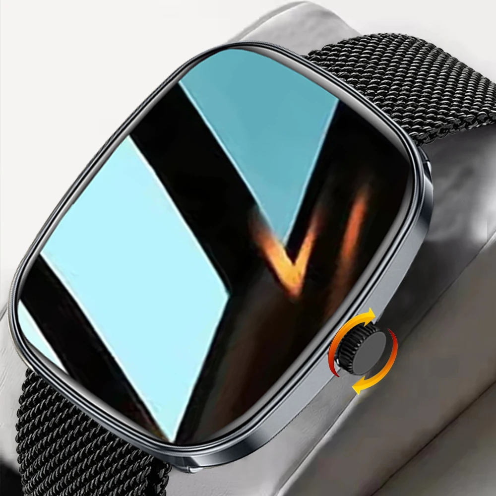 2026 Smart Watch Android IOS Phone 1.83 Inch Color Screen Bluetooth Answer Call Fitness Watches Tracker Smartwatch Women Men