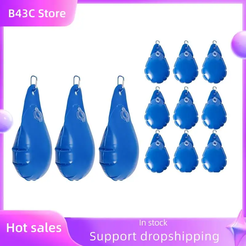 

B14C Весы для покрытия бассейна, 12 упаковок, герметичные толстые мешки для воды из ПВХ для бассейна с крючками, весы для брезентов для надземного бассейна