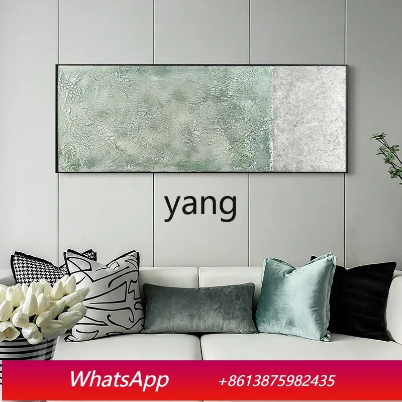 CX modern simple decoration hand-painted texture painting abstract three-dimensional hanging painting bedroom bedside