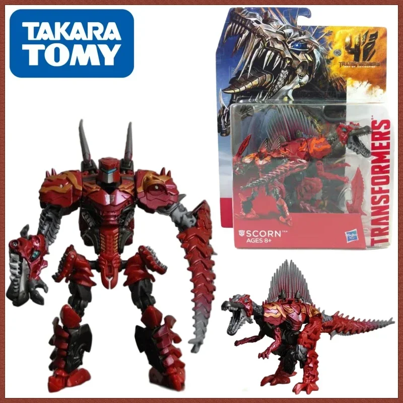 

In Stock Takara Tomy Transformers Movie 4 AOE AD Series AD-05 Contempt Action Figures Robot Collectible Figures Gift Models Toys