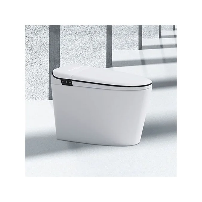 Control Foot Touch Sensor Automatic Smart Toilet Factory Price Stylish Wc Sanitaryware Electric Remote