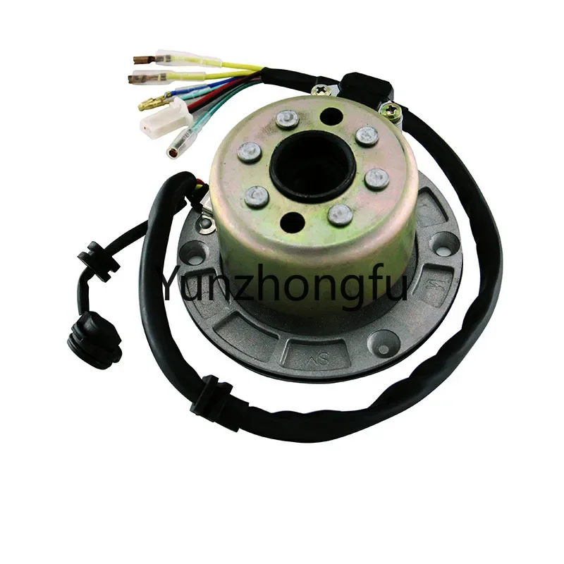 Off-Road Motorcycle Accessories High Speed Motor Kits Stator Rotor Magneto Coil  155CC Oil-cooled Engine CQ-101