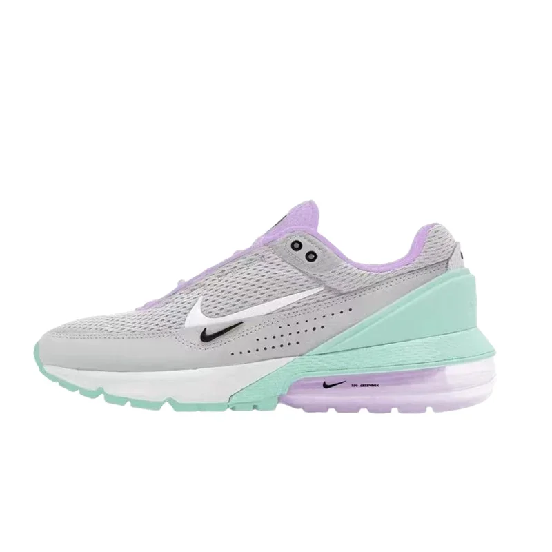 Nike Air Max Pulse Women's Pink Blue Cushioned Cushioned Anti-slip Wear Comfortable Retro Waffle Shoes