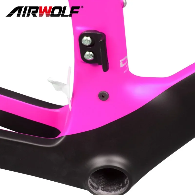 2024 Airwolf T1000 Carbon Road Frame 700*32c Road Bike Frame Disc Brake Racing Rack Bike Frame Light Weight Disk Frameset