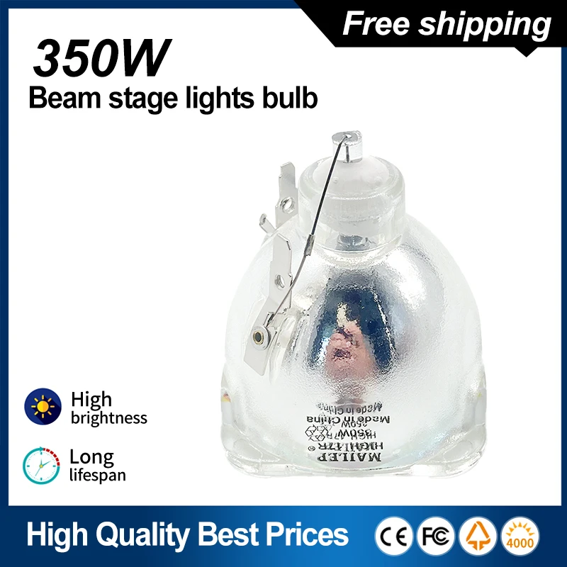 

Free Shipping High Quality 350 17r MSD 17R Beam 350W Sharp Shaking Head Bulb Stage Light