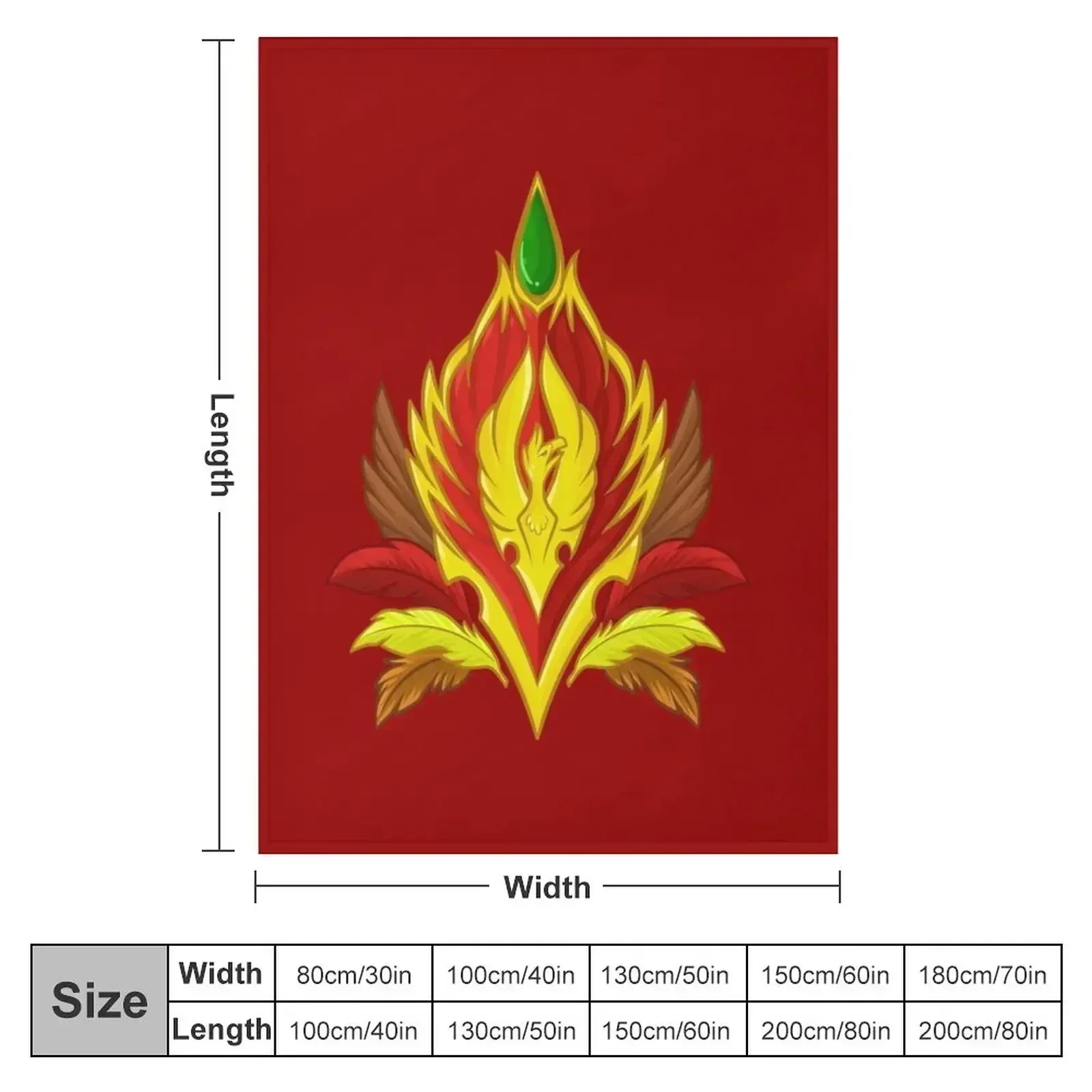 Blood Elf Crest Throw Blanket Bed linens Luxury Thicken christmas decoration Heavy Blankets