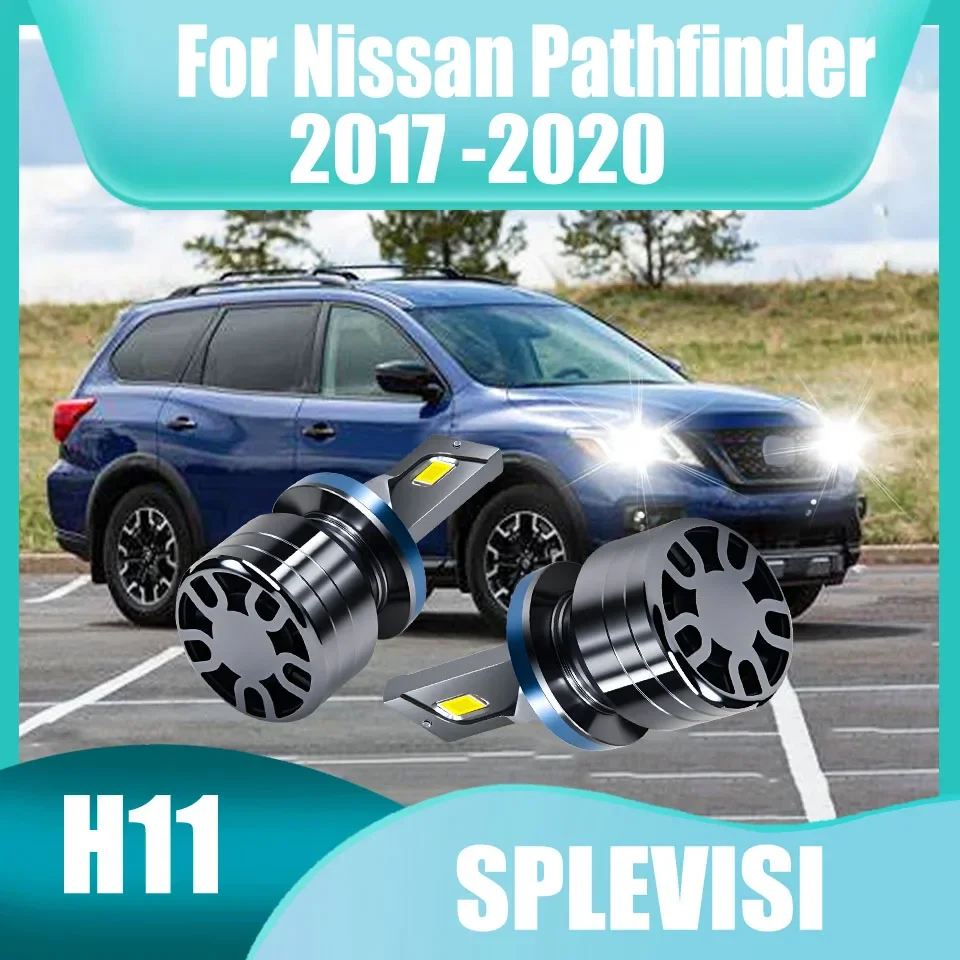 Waterproof Design All-Weather Perfect Fitment H11 H8 H9 High Low Beam Bulbs 12v For Nissan Pathfinder 2017 2018 2019 2020