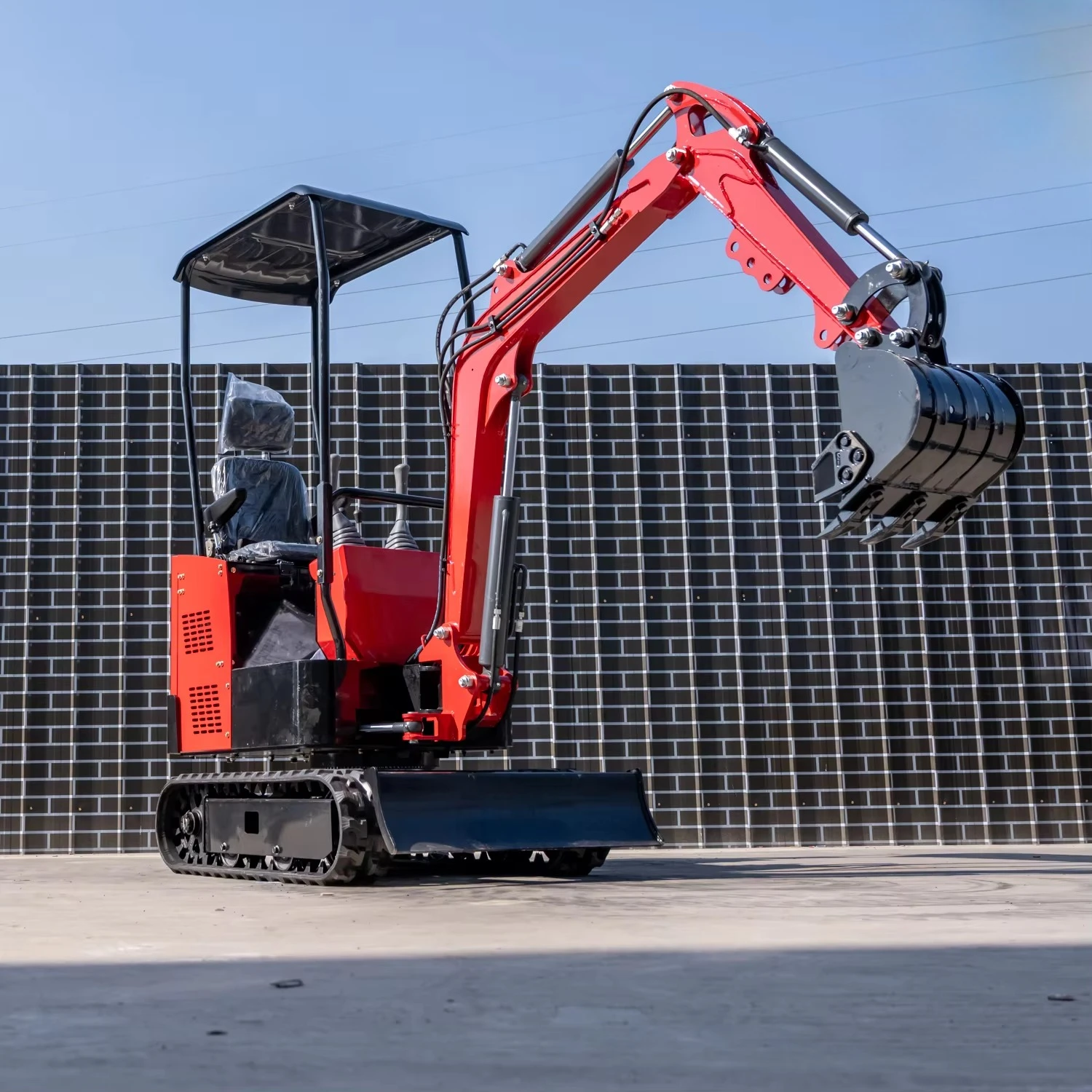 Cost Effective Mini Excavator with Ripper Agricultural Specialized for Farmland Loosening and Root Removal