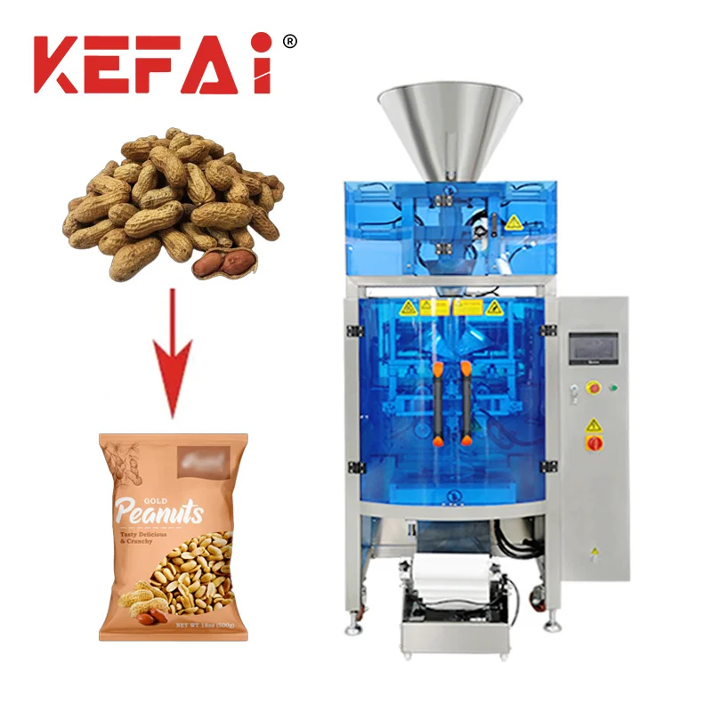 Kefai Small Business  hinery Dry Fruit Automatic Peanut Packing  hine