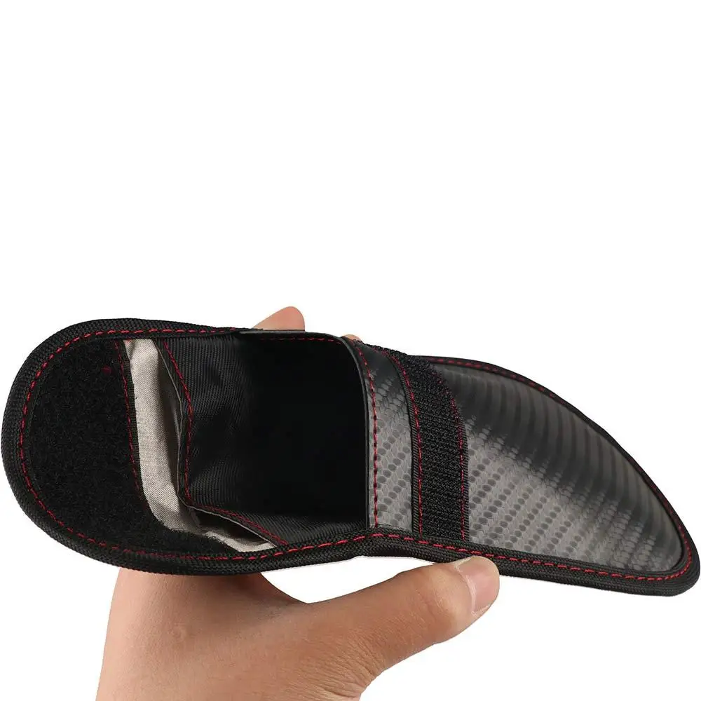 Bloqueador de señal RFID, bolsa de bloqueo de señal antirrobo, bolsa protectora, funda tipo billetera, bolsa para llaves de coche