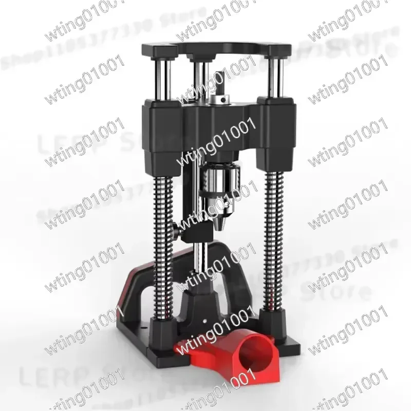 for Aluminum Alloy Drill Guide 1-10mm Precision Adjustable Bracket Multi-Angle Wood Metal Drilling Stand with Scale Tool