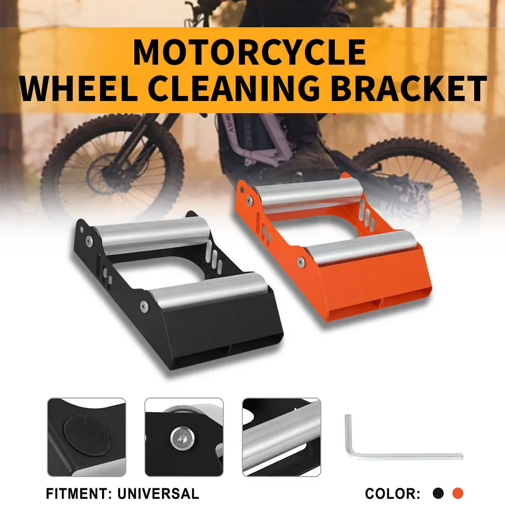

Motorcycle accessories Universal wheel cleaning bracket Clean Tool Stands For KTM YAMAHA HONDA SUZUKI SURRON TALARIA
